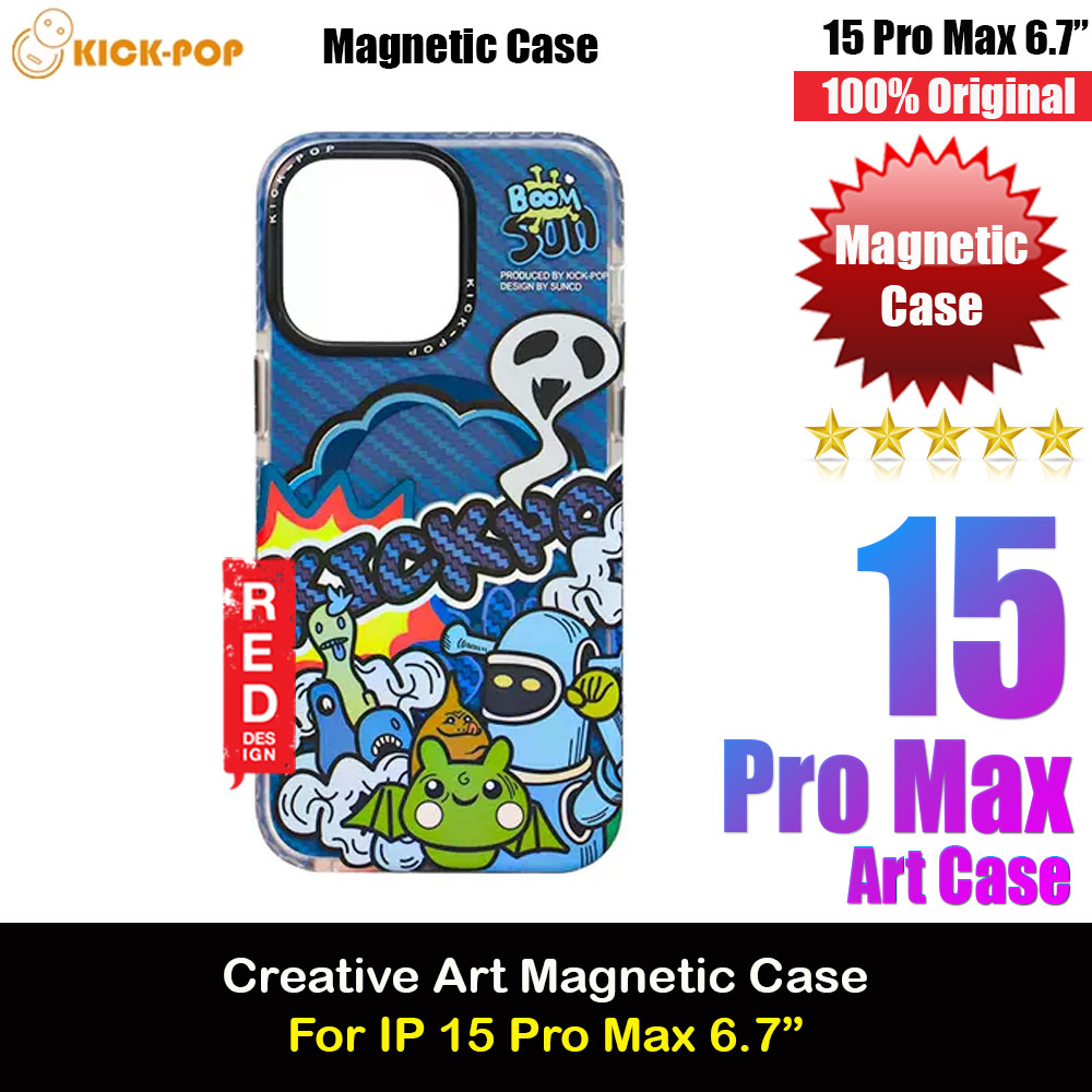 Picture of KickPop Creative Fashion Art Magnetic Impact Drop Protection Aluminum Lens Frame Case Casing for iPhone 15 Pro Max (Boom Sun) Apple iPhone 15 Pro Max 6.7- Apple iPhone 15 Pro Max 6.7 Cases, Apple iPhone 15 Pro Max 6.7 Covers, iPad Cases and a wide selection of Apple iPhone 15 Pro Max 6.7 Accessories in Malaysia, Sabah, Sarawak and Singapore 