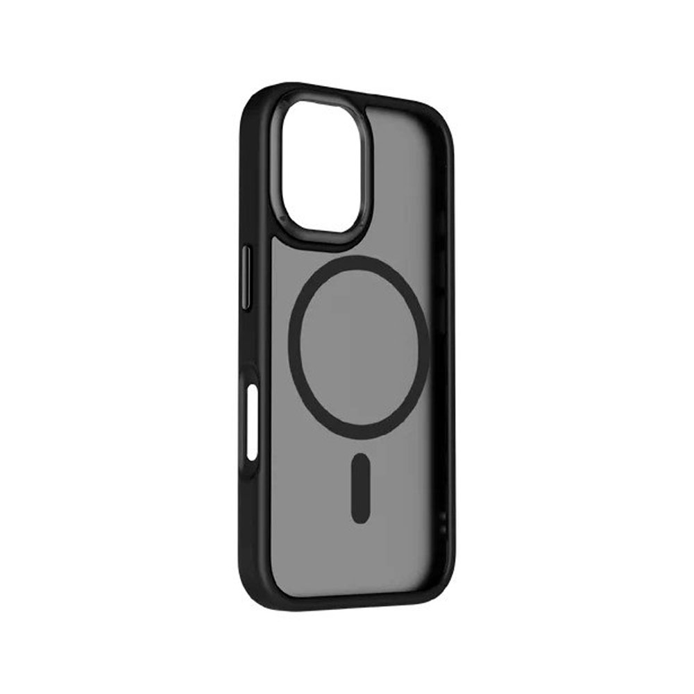 Picture of Apple iPhone 16 Pro 6.3 Case | Momax CaseForm Play Magnetic Drop Protective Case for iPhone 16 Pro 6.3 (Matte Black)