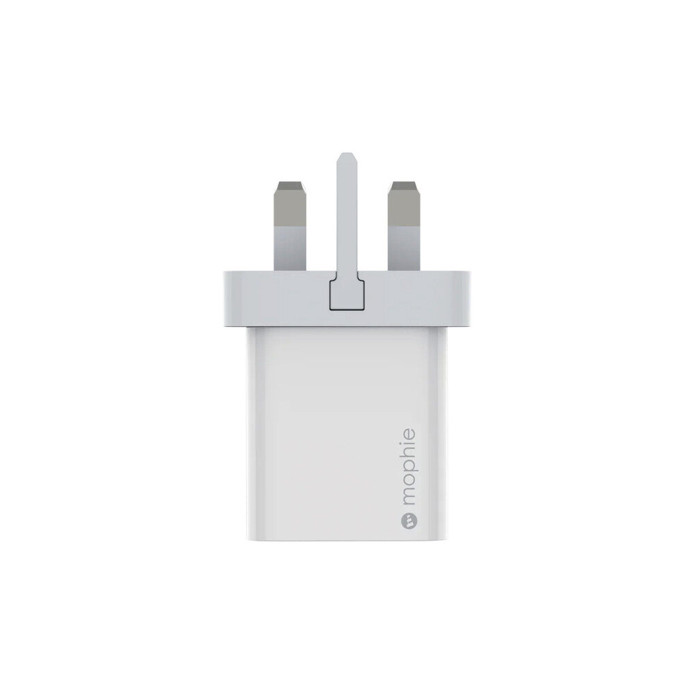 Picture of Mophie USB-C 30W Wall Travel Compact Charger Smartphone Tablet Small laptops USB-C devices (UK)