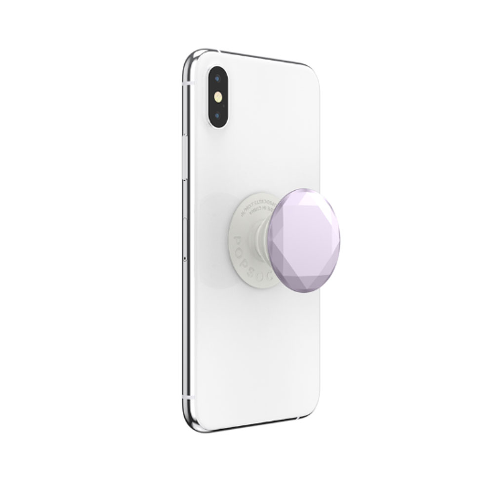 Picture of Popsockets PopGrip Swappable Premium Collection (Metallic Diamond Lavender)