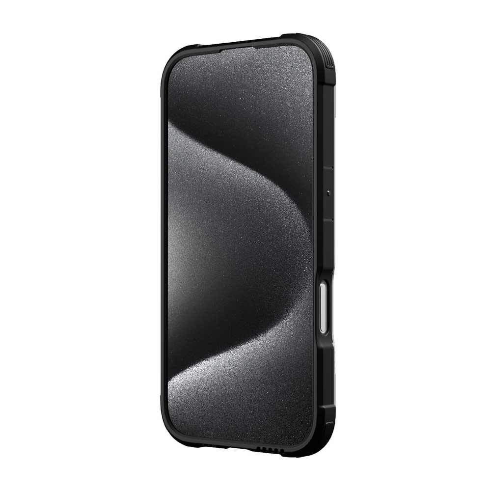 Picture of Apple iPhone 16 Pro 6.3 Case | Raptic Shield MgSafe Magnetic Compatible Tough  Metal Frame Protection Case for iPhone 16 Pro 6.3 (Black)