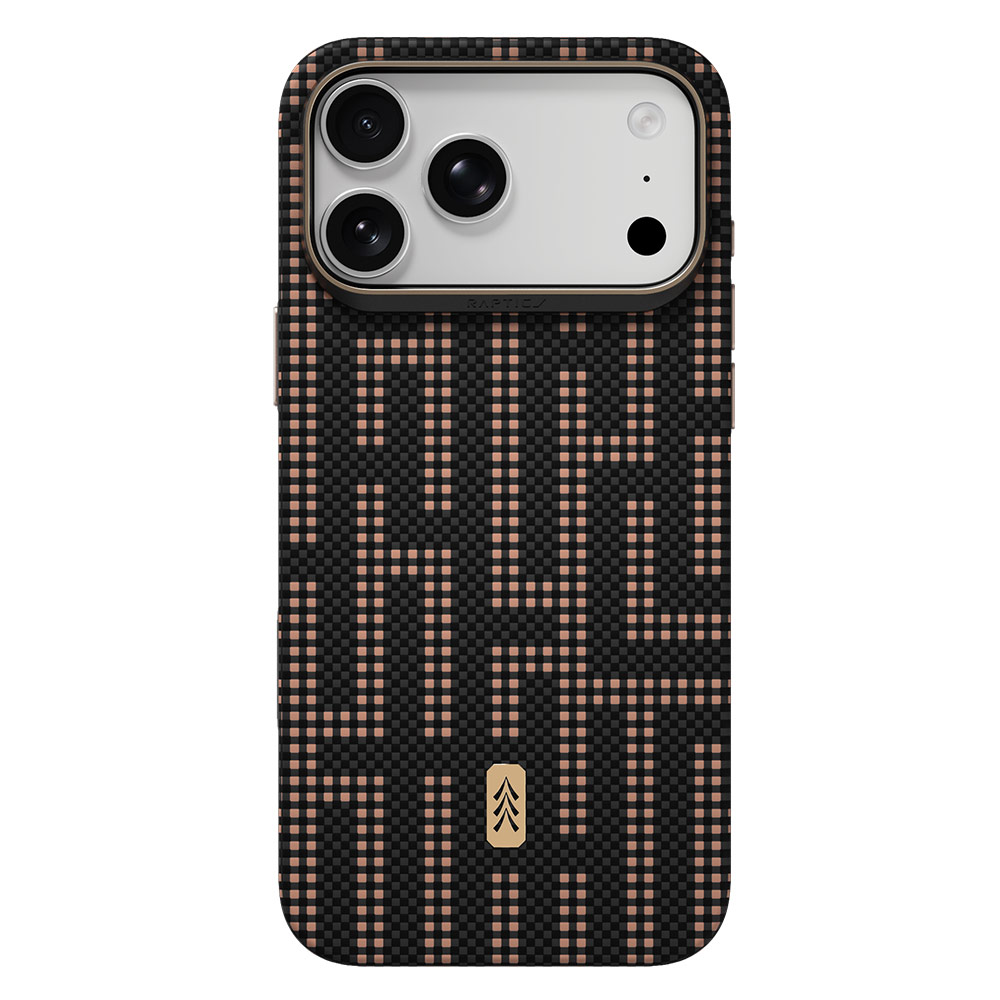 Picture of Apple iPhone 18 Pro Max Case | Raptic Aramid Dual Ultra Magnetic Drop Protection Case for iPhone 18 Pro Max - Grid Valor