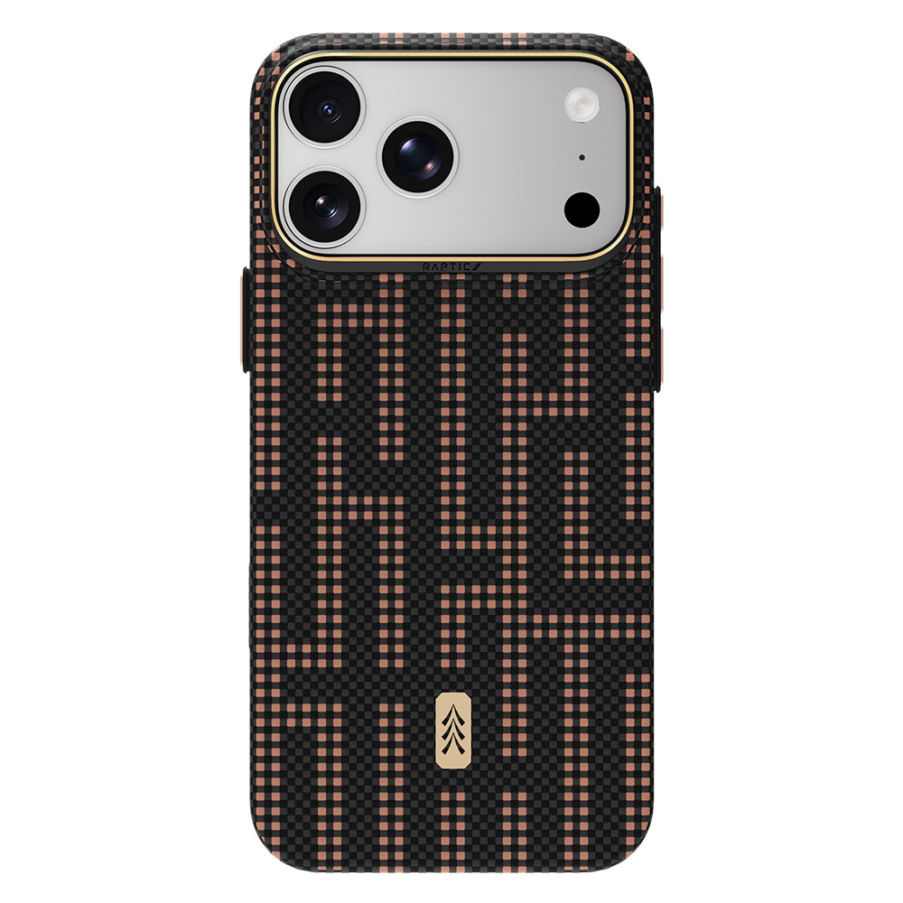 Picture of Apple iPhone 18 Pro Max Case | Raptic Aramid Skin Slim Magnetic Case for iPhone 18 Pro Max -  Grid Valor