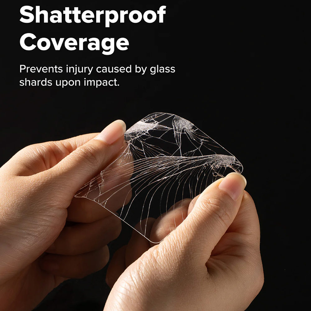 Picture of Samsung Galaxy Z Flip 7 Screen Protector | Ringke 3 in 1 Cover Display Tempered Glass Inner Screen Protector Hinge Protector for Samsung Galaxy Z Flip 7