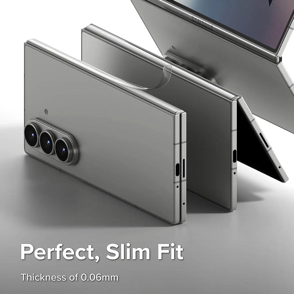 Picture of Samsung Galaxy Z Fold 7 Screen Protector | Ringke 3 in 1 Screen Protector Dual Easy Film Interior Screen Protector Display Cover Tempered Glass Hinge Protector for Samsung Galaxy Z Fold 7