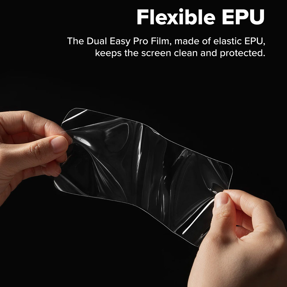 Picture of Samsung Galaxy Z Flip 7 Screen Protector | Ringke Screen Protector Dual Easy Film Interior Screen Protector for Samsung Galaxy Z Flip 7 (2pcs Pack)