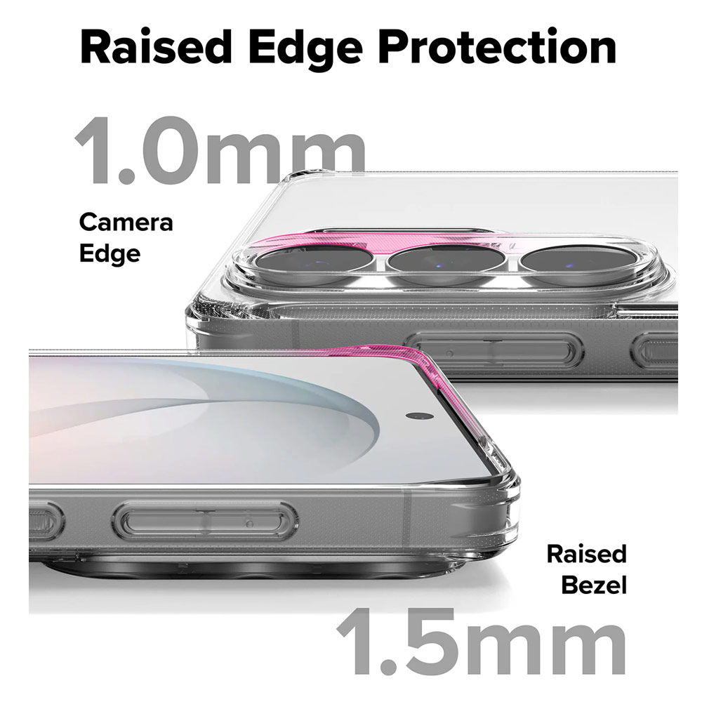 Picture of Samsung Galaxy S26 Ultra Case | Ringke Fusion Transparent Protection Case for Samsung Galaxy S26 Ultra (Clear)