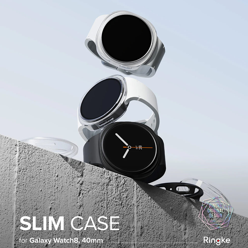 Picture of Samsung Galaxy Watch 8 40mm Case | Ringke Slim Protection Case for Samsung Galaxy Watch 8 40mm (Clear Alpine Clear)