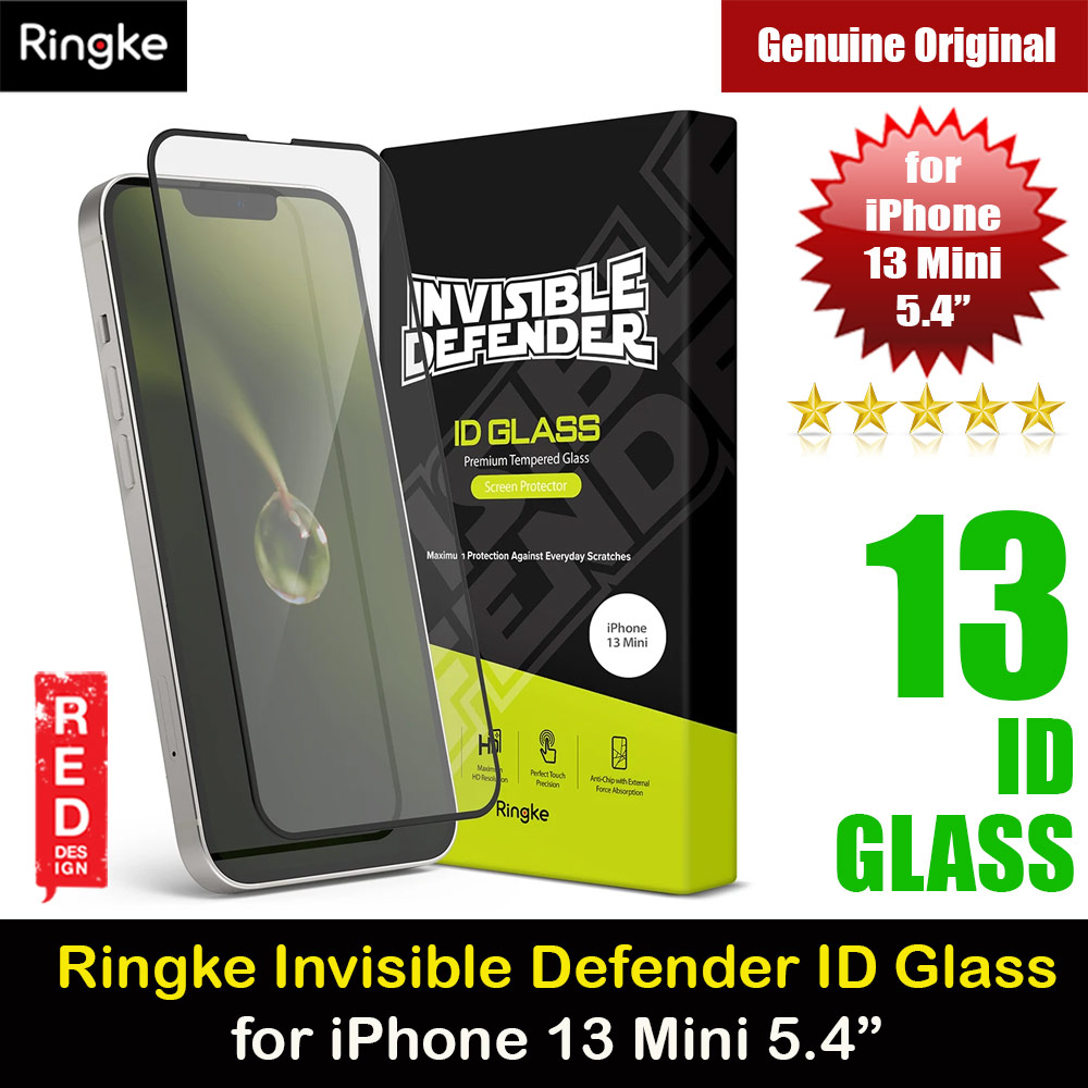 Picture of Ringke Invisible Defender Glass Tempered Glass Screen Protector for Apple iPhone 13 Mini 5.4 (Clear) Apple iPhone 13 mini 5.4- Apple iPhone 13 mini 5.4 Cases, Apple iPhone 13 mini 5.4 Covers, iPad Cases and a wide selection of Apple iPhone 13 mini 5.4 Accessories in Malaysia, Sabah, Sarawak and Singapore 