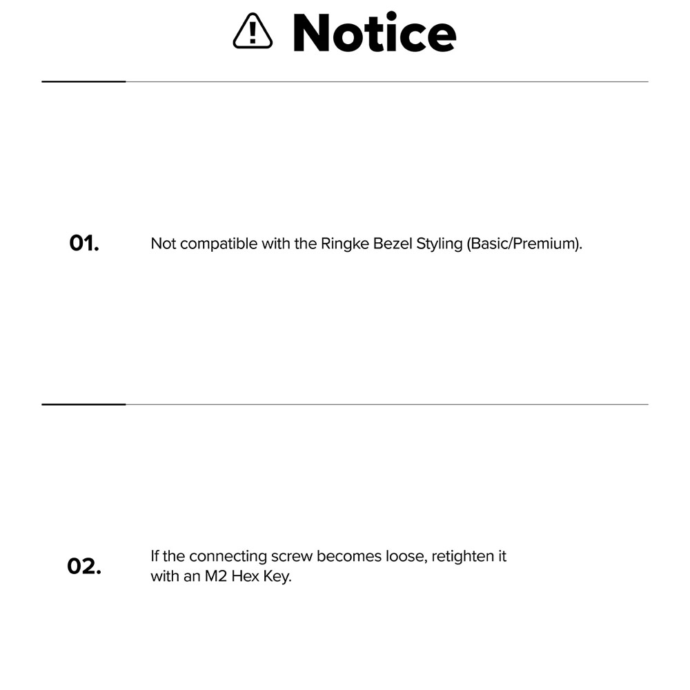 Picture of Samsung Galaxy Watch 8 Classic 46mm Case | Ringke Case and Band Strap Rugged Gear for Samsung Galaxy Watch 8 Classic 46mm (Black)