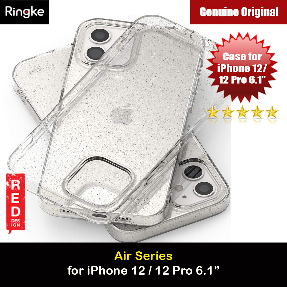 Picture of Ringke Air Protection Case for Apple iPhone 12 iPhone 12 Pro 6.1 (Glitter Clear) Apple iPhone 12 6.1- Apple iPhone 12 6.1 Cases, Apple iPhone 12 6.1 Covers, iPad Cases and a wide selection of Apple iPhone 12 6.1 Accessories in Malaysia, Sabah, Sarawak and Singapore 