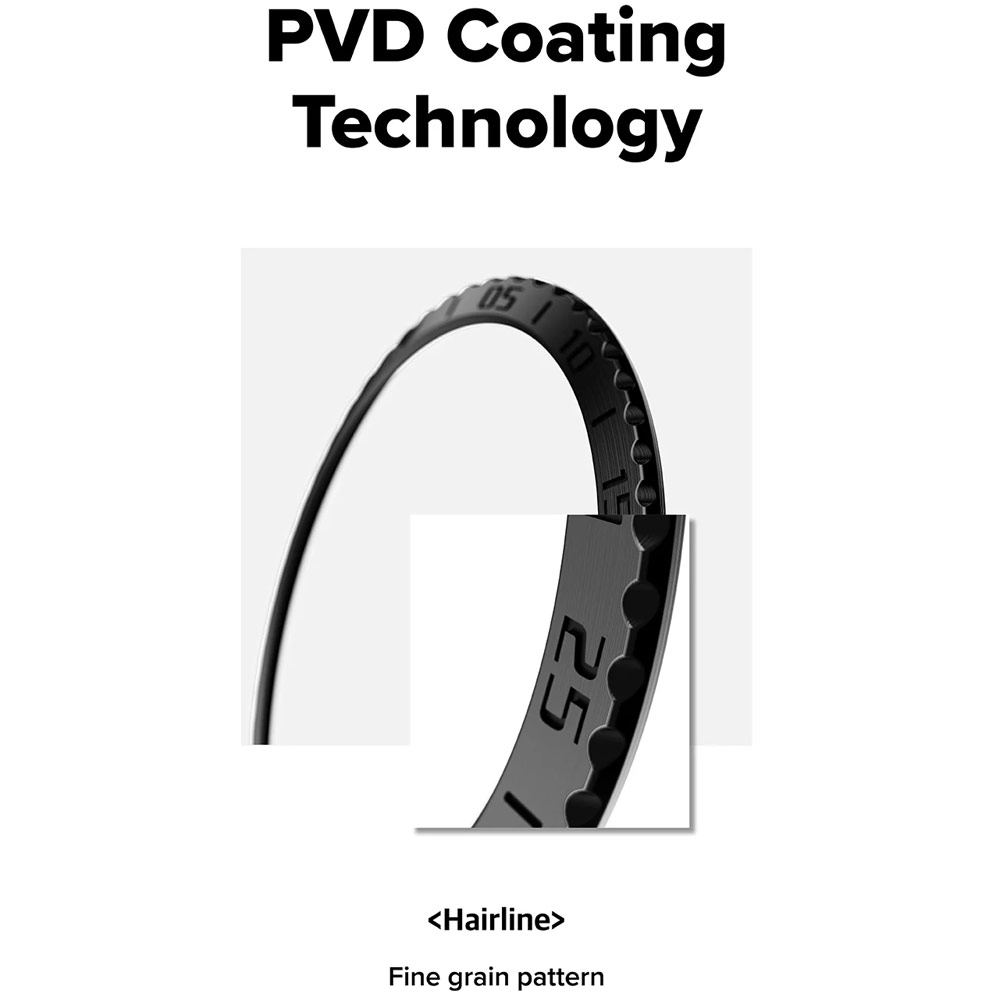 Picture of Garmin Forerunner 265  | Ringke Slim and Lightweight Design Stainless Steel Bezel for Garmin Forerunner 265 (RG11)