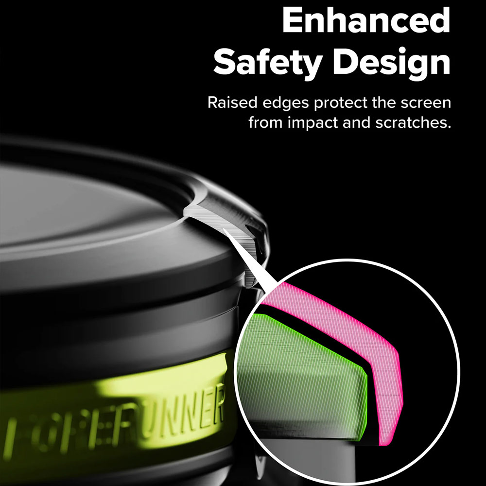 Picture of Garmin Forerunner 970  | Ringke Slim and Lightweight Design Stainless Steel Bezel for Garmin Forerunner 970 (RG02)