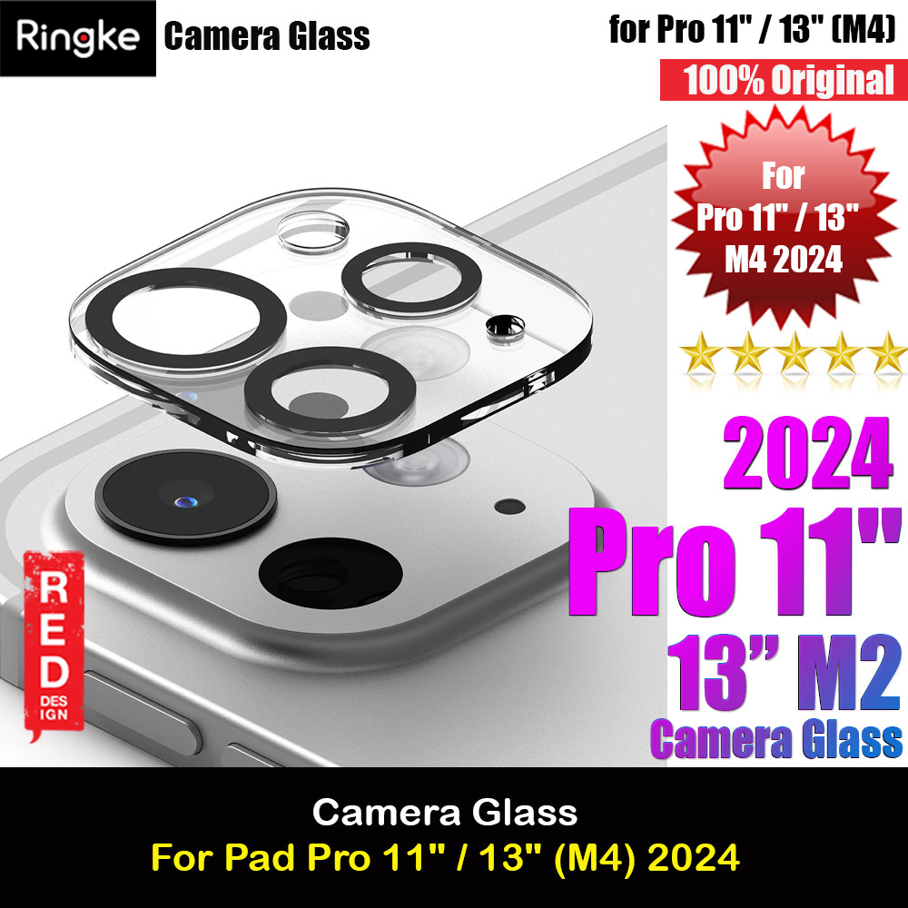 Picture of Ringke Full Coverage Camera Glass Protector with Easy Installation for iPad Pro 11 2024 13 M4 (Black) Apple iPad Pro 11 M4 2024- Apple iPad Pro 11 M4 2024 Cases, Apple iPad Pro 11 M4 2024 Covers, iPad Cases and a wide selection of Apple iPad Pro 11 M4 2024 Accessories in Malaysia, Sabah, Sarawak and Singapore 