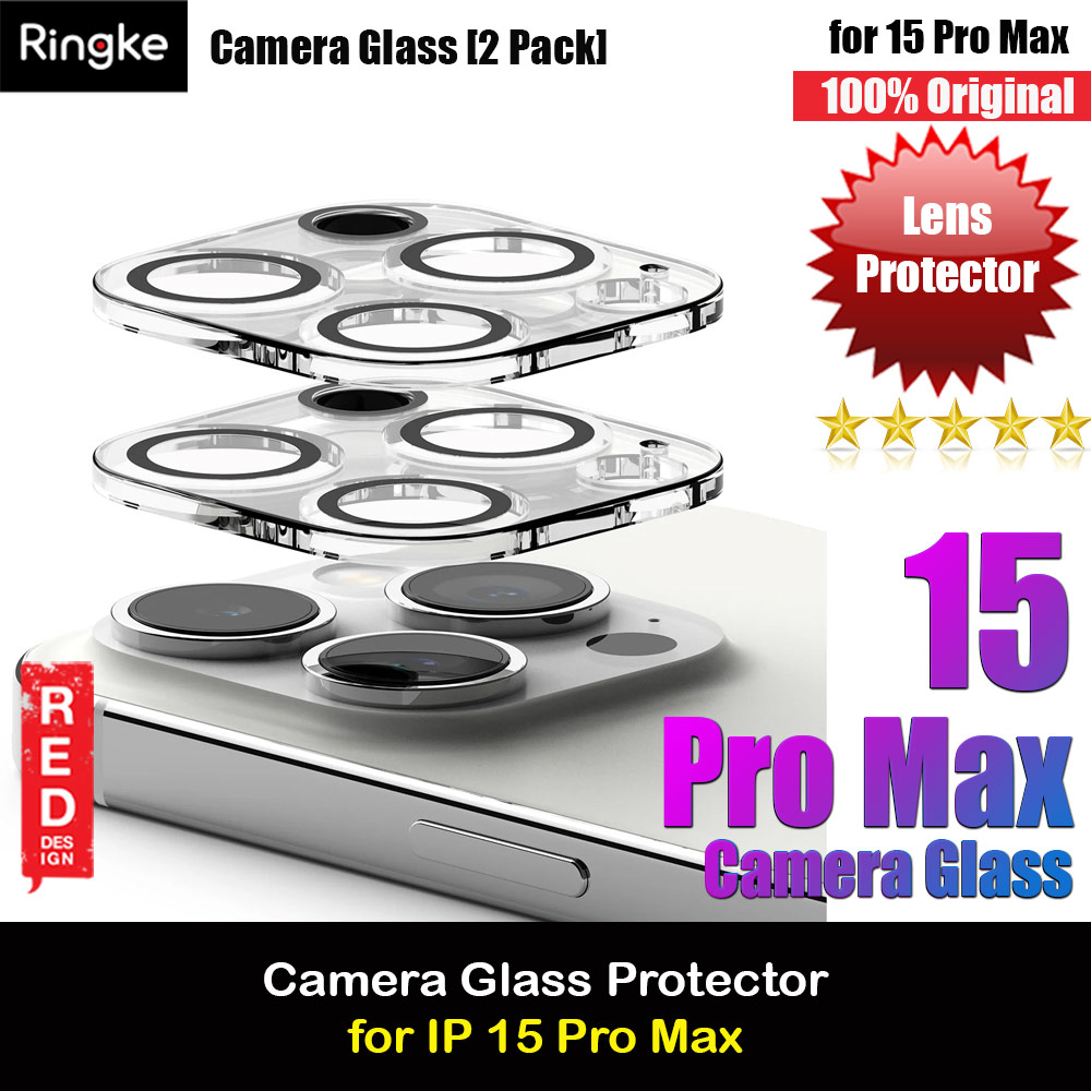 Picture of Ringke Camera Glass Protector for 15 Pro Max Clear) Apple iPhone 15 Pro Max 6.7- Apple iPhone 15 Pro Max 6.7 Cases, Apple iPhone 15 Pro Max 6.7 Covers, iPad Cases and a wide selection of Apple iPhone 15 Pro Max 6.7 Accessories in Malaysia, Sabah, Sarawak and Singapore 