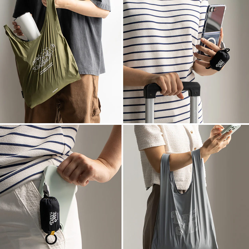 Picture of Ringke Day-Me Nylon Lightweight Easy Folding Hand Carry Bag (Day Me)