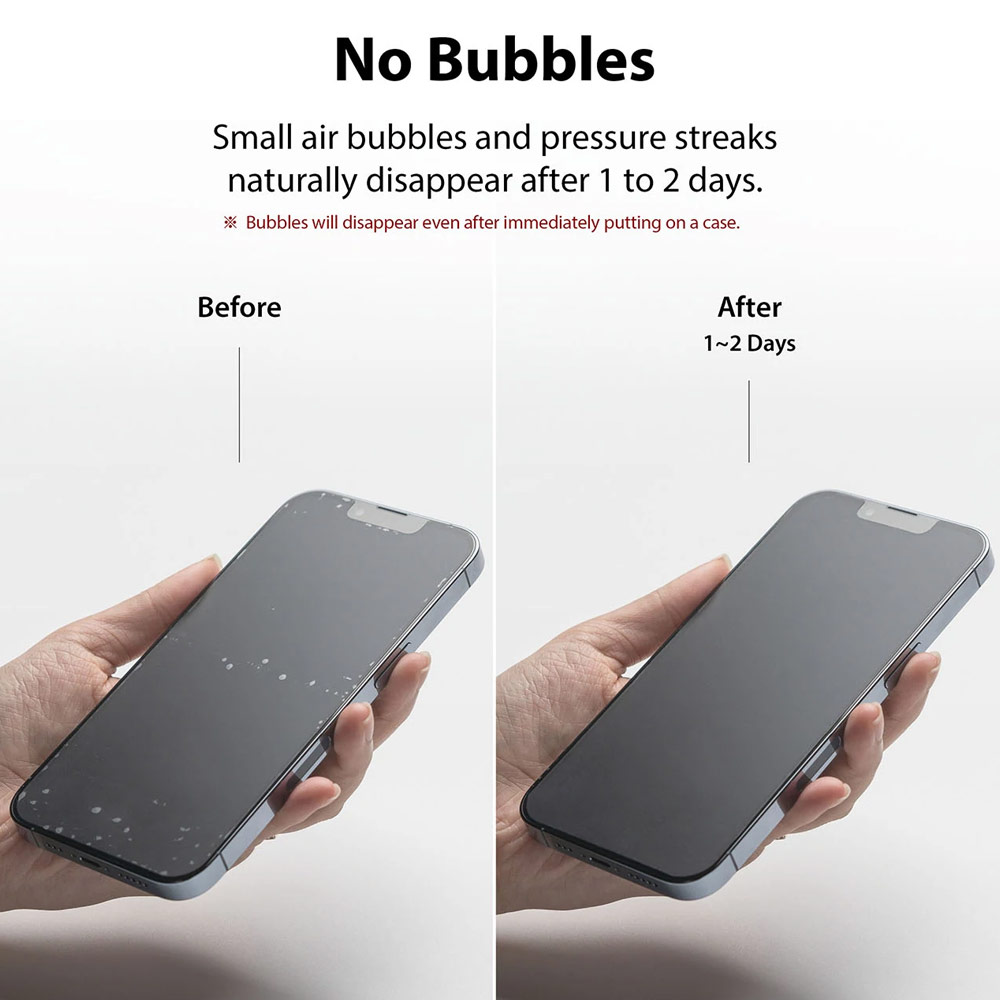 Picture of Apple iPhone 13 Pro Max 6.7 Screen Protector | Ringke Dual Easy Film Matte Screen Protector for Apple iPhone 13 Pro Max 6.7 (Matte 2pcs)