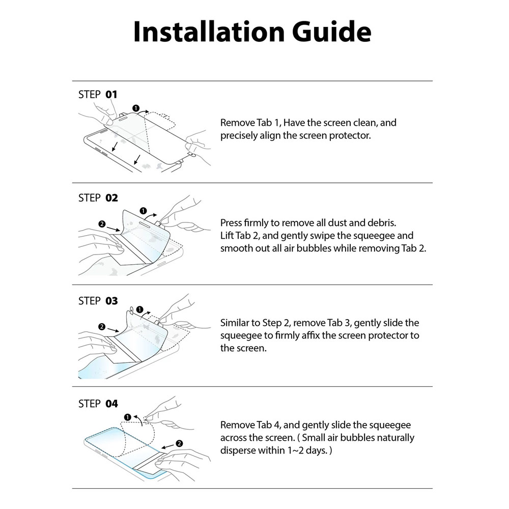 Picture of Apple iPhone 13 Pro Max 6.7 Screen Protector | Ringke Dual Easy Film Matte Screen Protector for Apple iPhone 13 Pro Max 6.7 (Matte 2pcs)