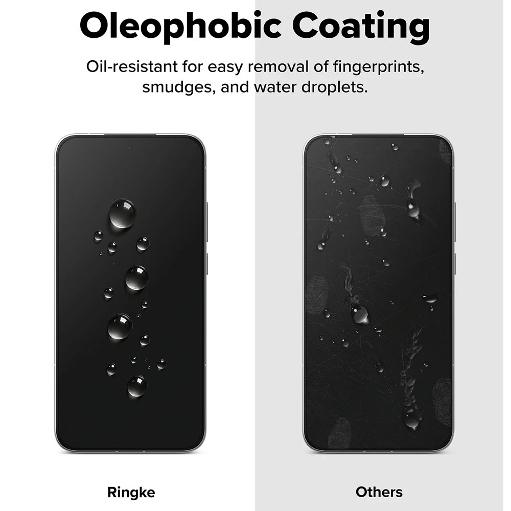 Picture of Xiaomi Poco F7 Screen Protector | Ringke Easy Slide Tempered Glass Screen Protector for Xiaomi Poco F7 (Clear) 2pcs