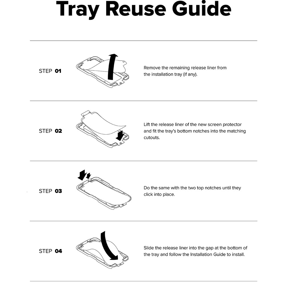 Picture of Samsung Galaxy S26 Plus Screen Protector | Ringke Easy Slide Tempered Glass Screen Protector for Samsung Galaxy S26 Plus (Privacy Anti Peep) 2pcs