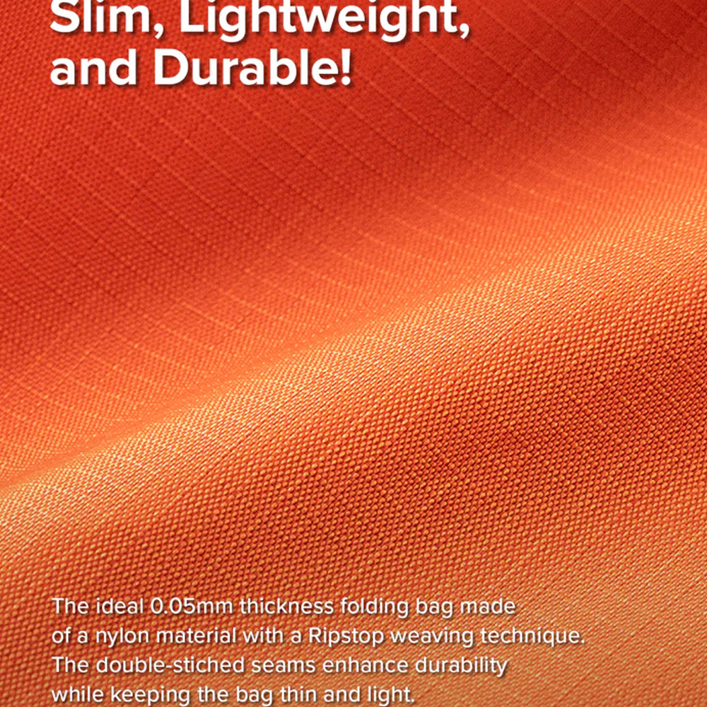 Picture of Ringke Day-Me Nylon Lightweight Easy Folding Hand Carry Bag (Emoticon)