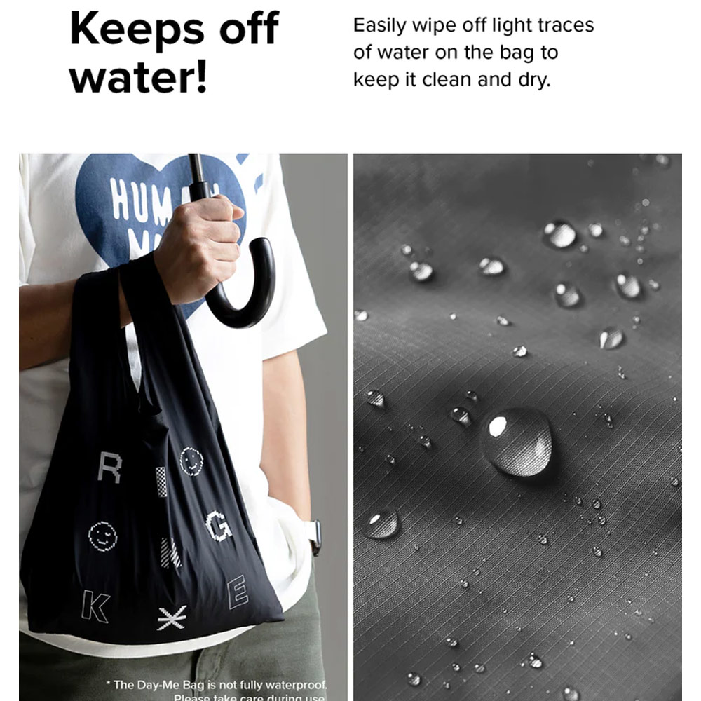 Picture of Ringke Day-Me Nylon Lightweight Easy Folding Hand Carry Bag (Pixel)