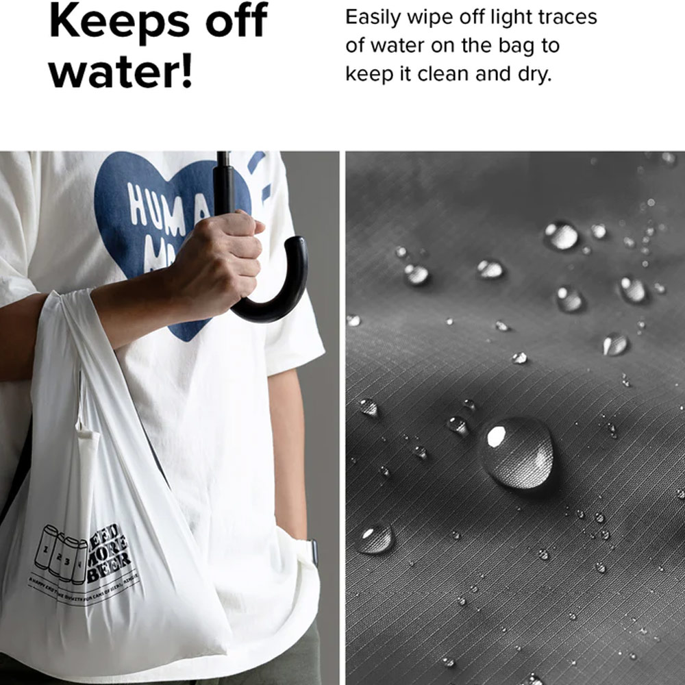 Picture of Ringke Day-Me Nylon Lightweight Easy Folding Hand Carry Bag (Need More Beer)