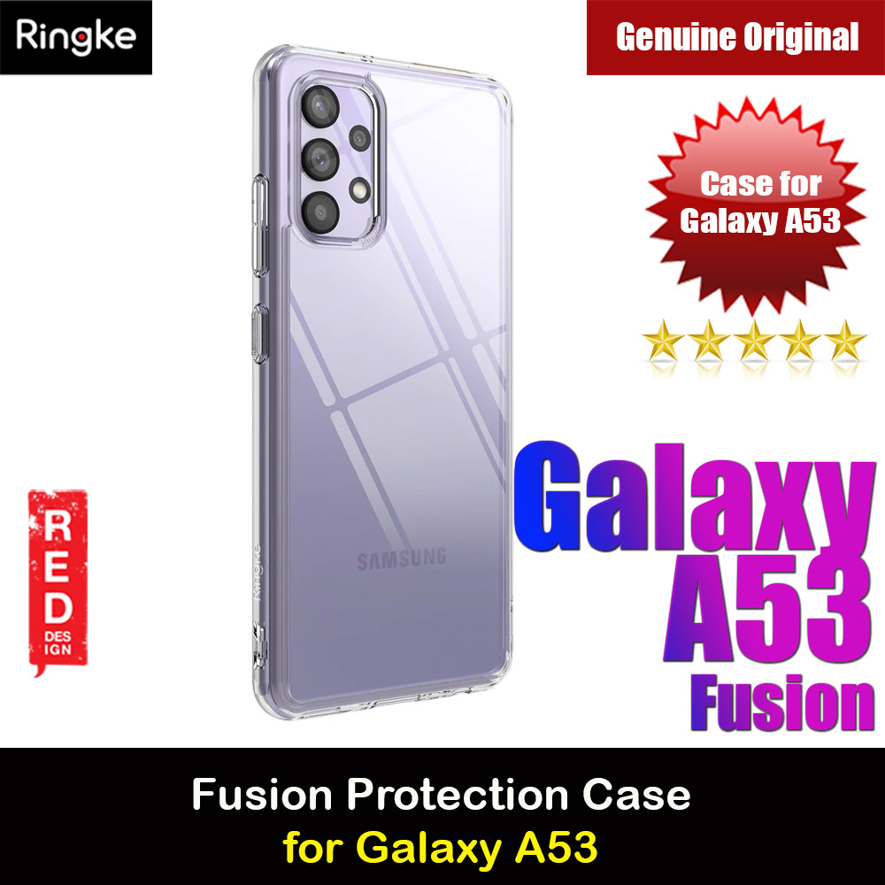 Picture of Ringke Fusion Drop Protection Case for Samsung Galaxy A53 Case (Clear) Samsung Galaxy A53- Samsung Galaxy A53 Cases, Samsung Galaxy A53 Covers, iPad Cases and a wide selection of Samsung Galaxy A53 Accessories in Malaysia, Sabah, Sarawak and Singapore 