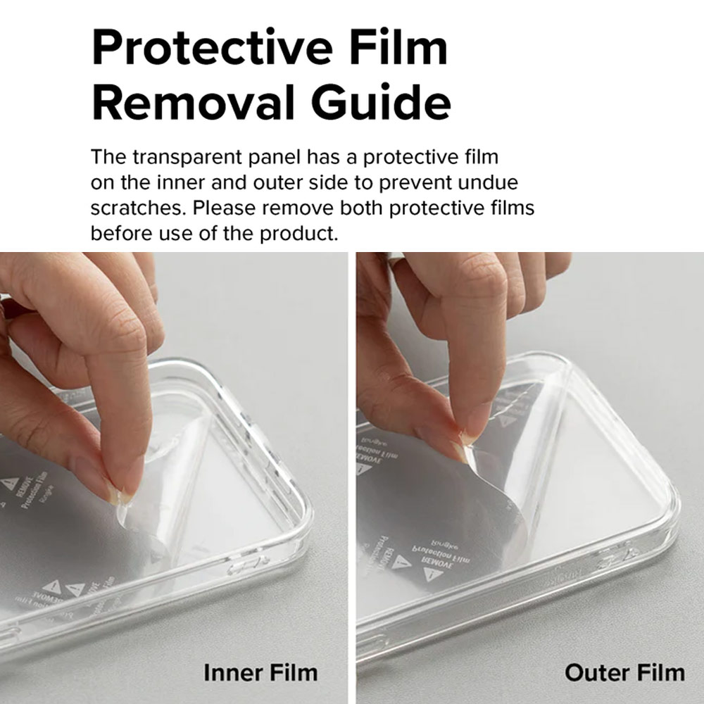 Picture of Google Pixel 7a  | Ringke Fusion Hybrid Clear Protection for Google Pixel 7a (Matte Clear)