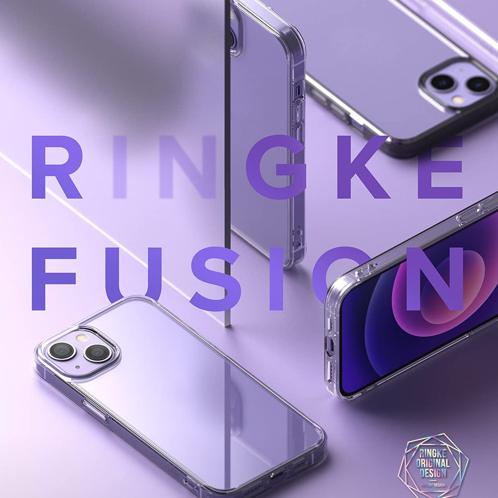 Picture of Apple iPhone 13 6.1 Case | Ringke Fusion Protection Case for Apple iPhone 13 6.1 (Clear)