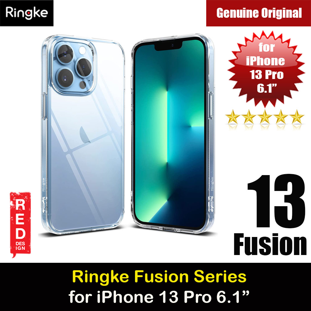 Picture of Ringke Fusion Protection Case for Apple iPhone 13 Pro 6.1 (Clear) Apple iPhone 13 Pro 6.1- Apple iPhone 13 Pro 6.1 Cases, Apple iPhone 13 Pro 6.1 Covers, iPad Cases and a wide selection of Apple iPhone 13 Pro 6.1 Accessories in Malaysia, Sabah, Sarawak and Singapore 