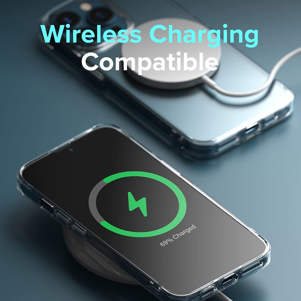 Picture of Apple iPhone 13 Pro 6.1 Case | Ringke Fusion Protection Case for Apple iPhone 13 Pro 6.1 (Clear)