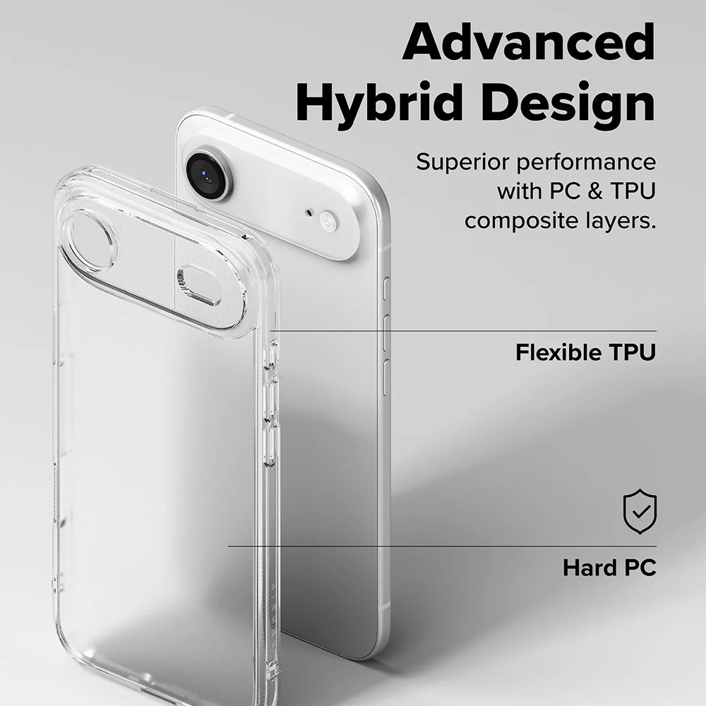 Picture of Apple iPhone Air 6.5 Case | Ringke Fusion Slim Drop Protection Case for iPhone Air 6.5 (Matte)