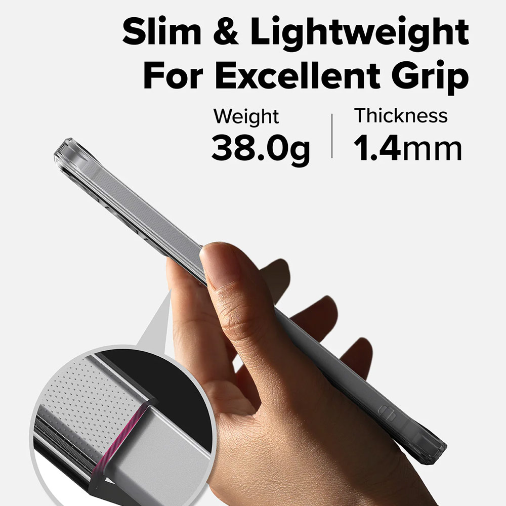 Picture of Samsung Galaxy S25 FE Case | Ringke Fusion Card Holder Drop Protection Case for Galaxy S25 FE (Clear)