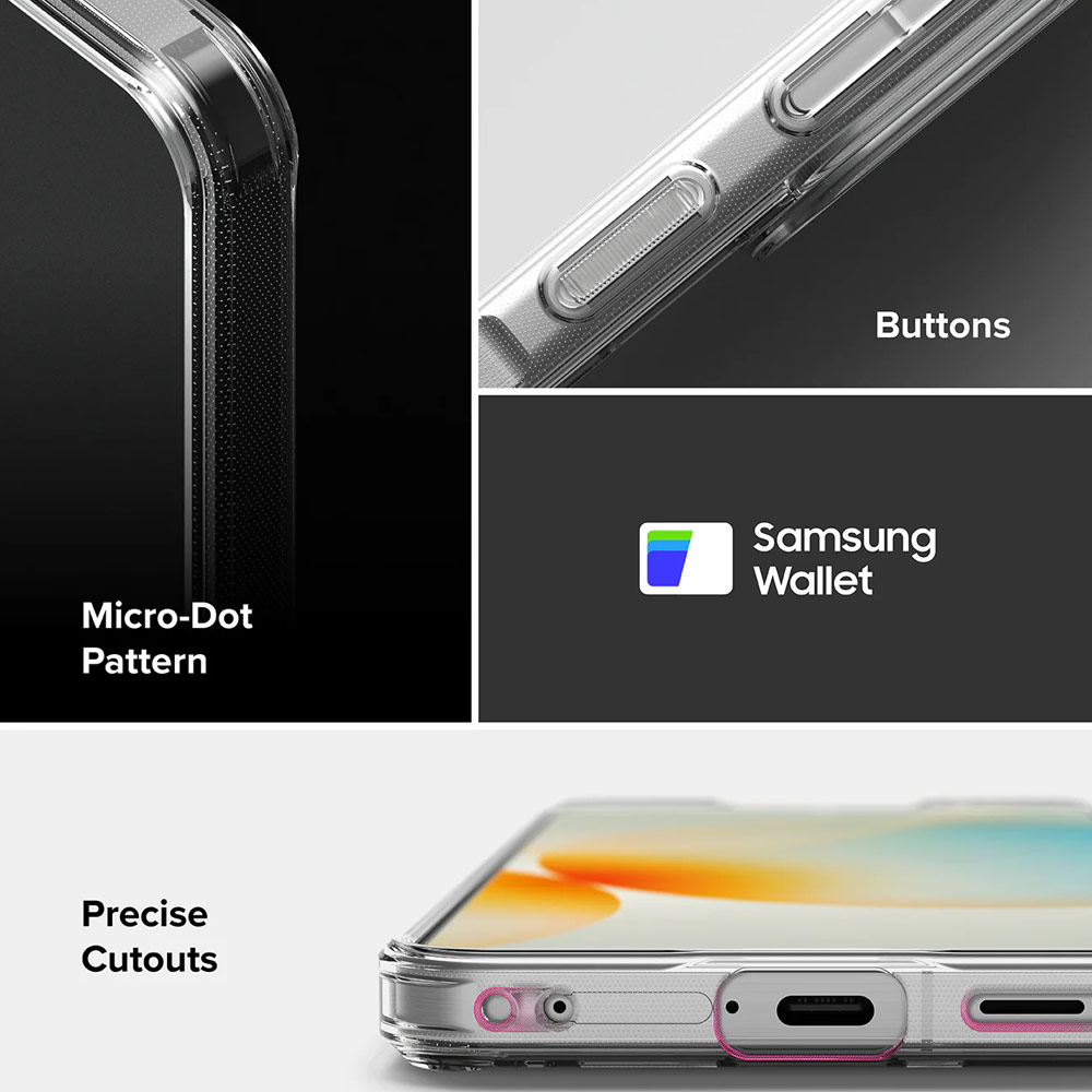 Picture of Samsung Galaxy A57 Case | Ringke Fusion Transparent Hybrid Protection Case for Samsung Galaxy A57 (Matte)