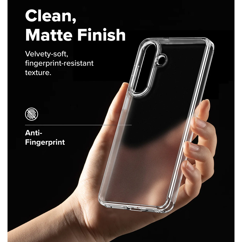 Picture of Samsung Galaxy S26 Plus Case | Ringke Fusion Transparent Protection Case for Samsung Galaxy S26 Plus (Matte Clear)