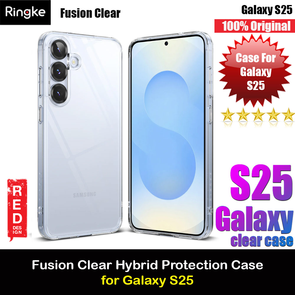 Picture of Ringke Fusion Transparent Protection Case for Samsung Galaxy S25 (Clear) Samsung Galaxy S25- Samsung Galaxy S25 Cases, Samsung Galaxy S25 Covers, iPad Cases and a wide selection of Samsung Galaxy S25 Accessories in Malaysia, Sabah, Sarawak and Singapore 