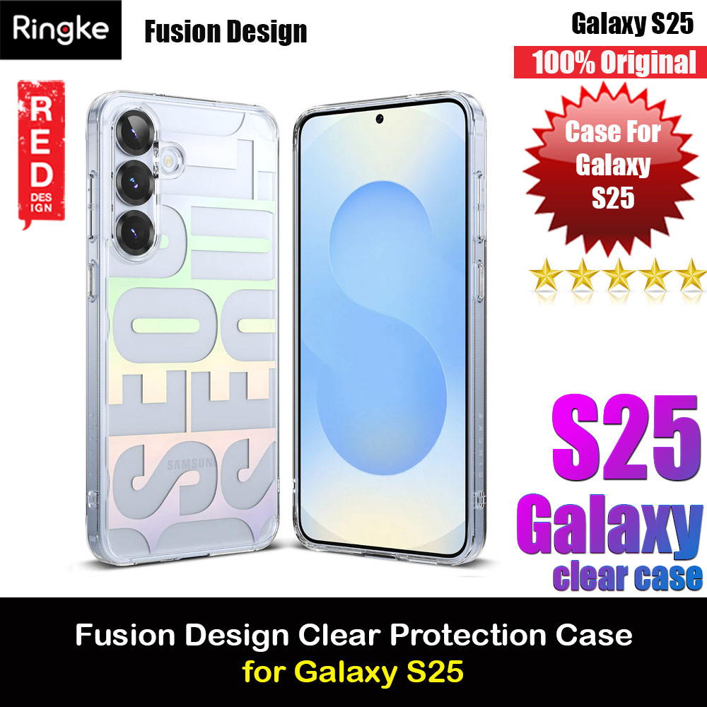 Picture of Ringke Fusion Design Transparent Protection Case for Samsung Galaxy S25 (Seoul) Samsung Galaxy S25- Samsung Galaxy S25 Cases, Samsung Galaxy S25 Covers, iPad Cases and a wide selection of Samsung Galaxy S25 Accessories in Malaysia, Sabah, Sarawak and Singapore 