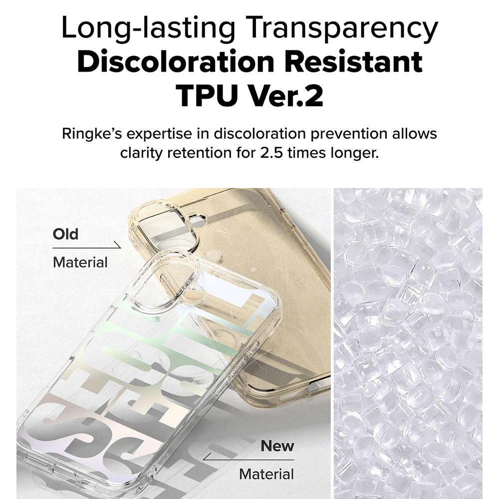 Picture of Apple iPhone 16 Plus 6.7 Case | Ringke Fusion Design Drop Protection Case for iPhone 16 Plus 6.7 (Seoul)