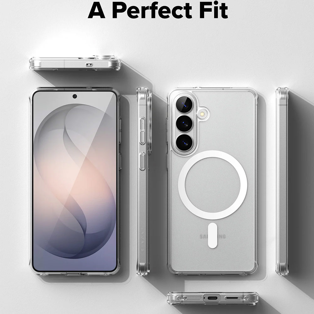 Picture of Samsung Galaxy S26 Case | Ringke Fusion Magnetic Transparent Protection Case for Samsung Galaxy S26 (Matte)