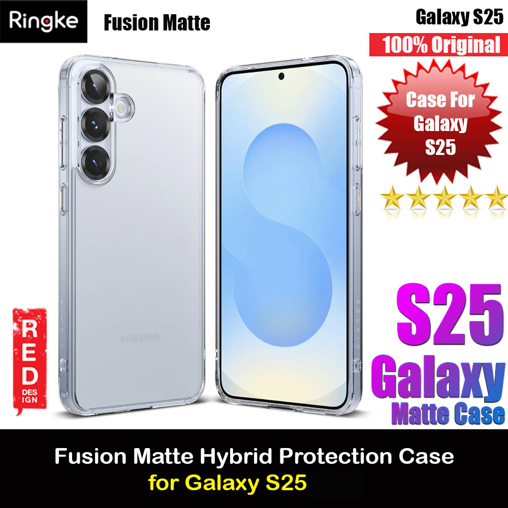 Picture of Ringke Fusion Transparent Protection Case for Samsung Galaxy S25 (Matte) Samsung Galaxy S25- Samsung Galaxy S25 Cases, Samsung Galaxy S25 Covers, iPad Cases and a wide selection of Samsung Galaxy S25 Accessories in Malaysia, Sabah, Sarawak and Singapore 