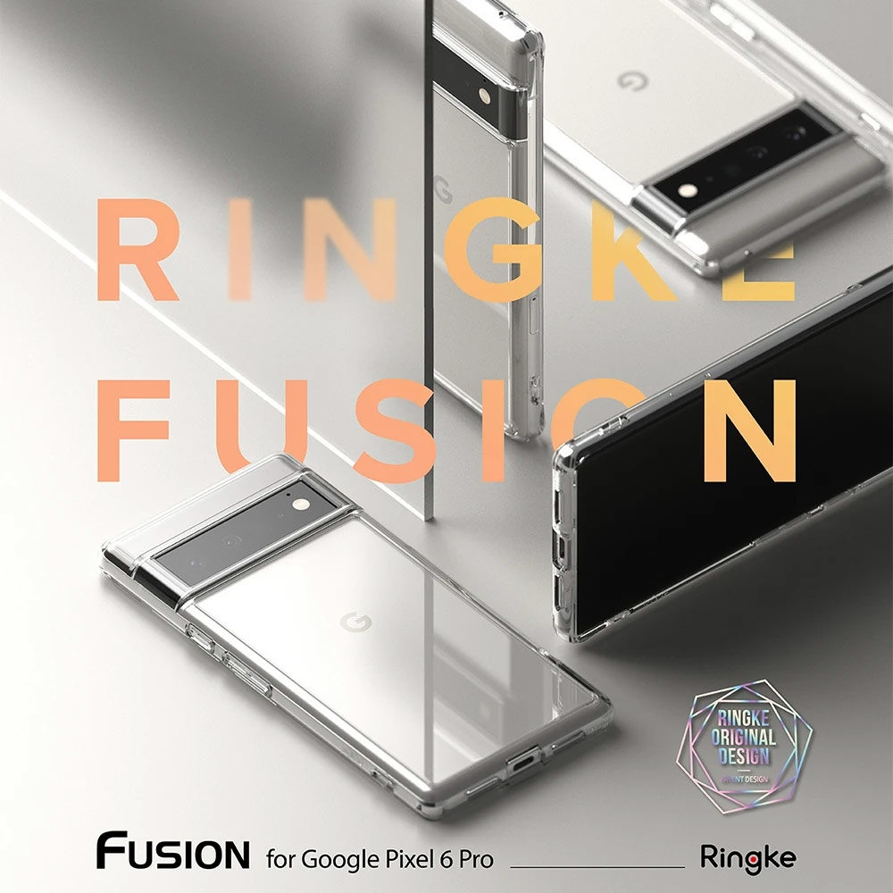 Picture of Google Pixel 6 Pro Case | Ringke Fusion Matte Protection Case for Google Pixel 6 Pro (Matte Clear)