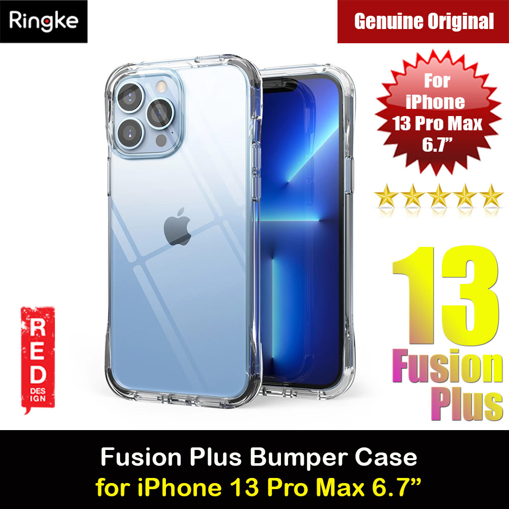 Picture of Ringke Fusion Plus Protection Case for Apple iPhone 13 Pro Max 6.7 (White Black) Apple iPhone 13 Pro Max 6.7- Apple iPhone 13 Pro Max 6.7 Cases, Apple iPhone 13 Pro Max 6.7 Covers, iPad Cases and a wide selection of Apple iPhone 13 Pro Max 6.7 Accessories in Malaysia, Sabah, Sarawak and Singapore 