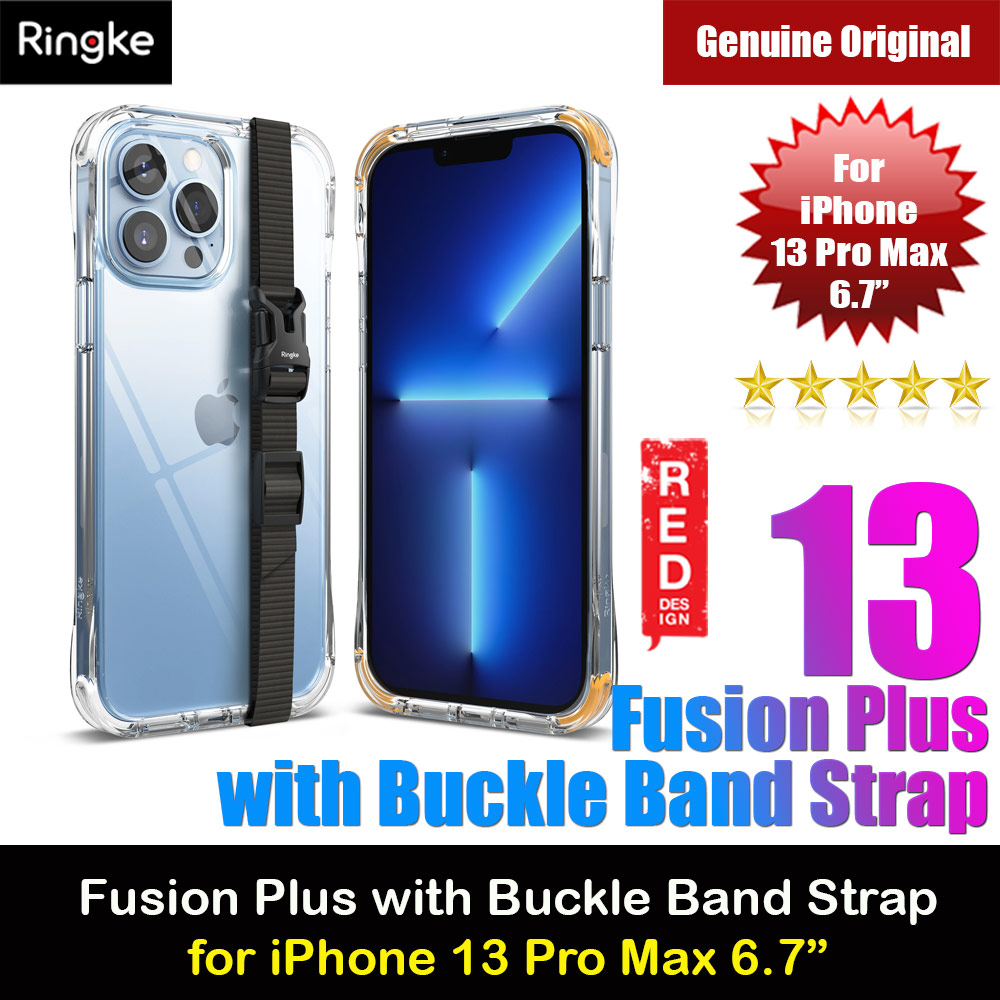 Picture of Ringke Fusion Plus Protection Case with Buckle Band Strap for Apple iPhone 13 Pro Max 6.7 (White Yellow) Apple iPhone 13 Pro Max 6.7- Apple iPhone 13 Pro Max 6.7 Cases, Apple iPhone 13 Pro Max 6.7 Covers, iPad Cases and a wide selection of Apple iPhone 13 Pro Max 6.7 Accessories in Malaysia, Sabah, Sarawak and Singapore 