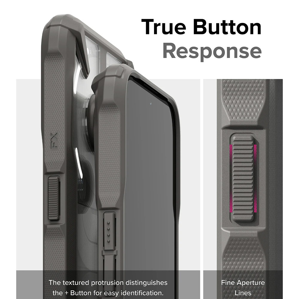 Picture of Nothing Phone 2a Case | Ringke Fusion X Hybrid Drop Protection Case for Nothing Phone 2a (Gray)