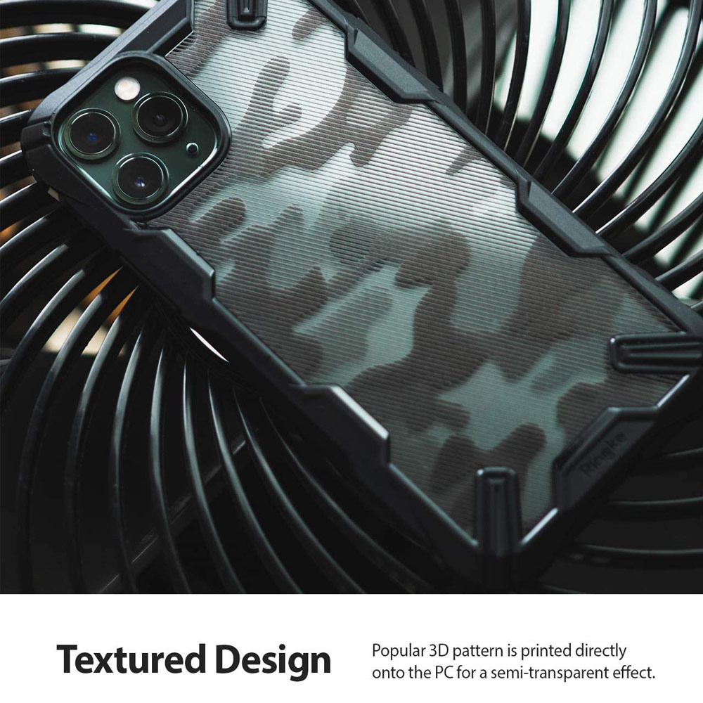 Picture of Apple iPhone 12 Pro Max 6.7 Case | Ringke Fusion-X Protection Case for Apple iPhone 12 Pro Max 6.7 (Camo Black)