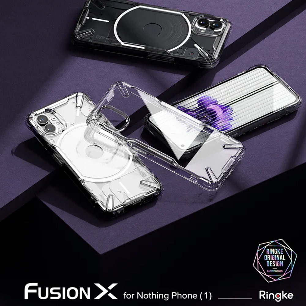 Picture of Nothing Phone 1 Case | Ringke Fusion Protection Case for Nothing Phone 1 (Clear)