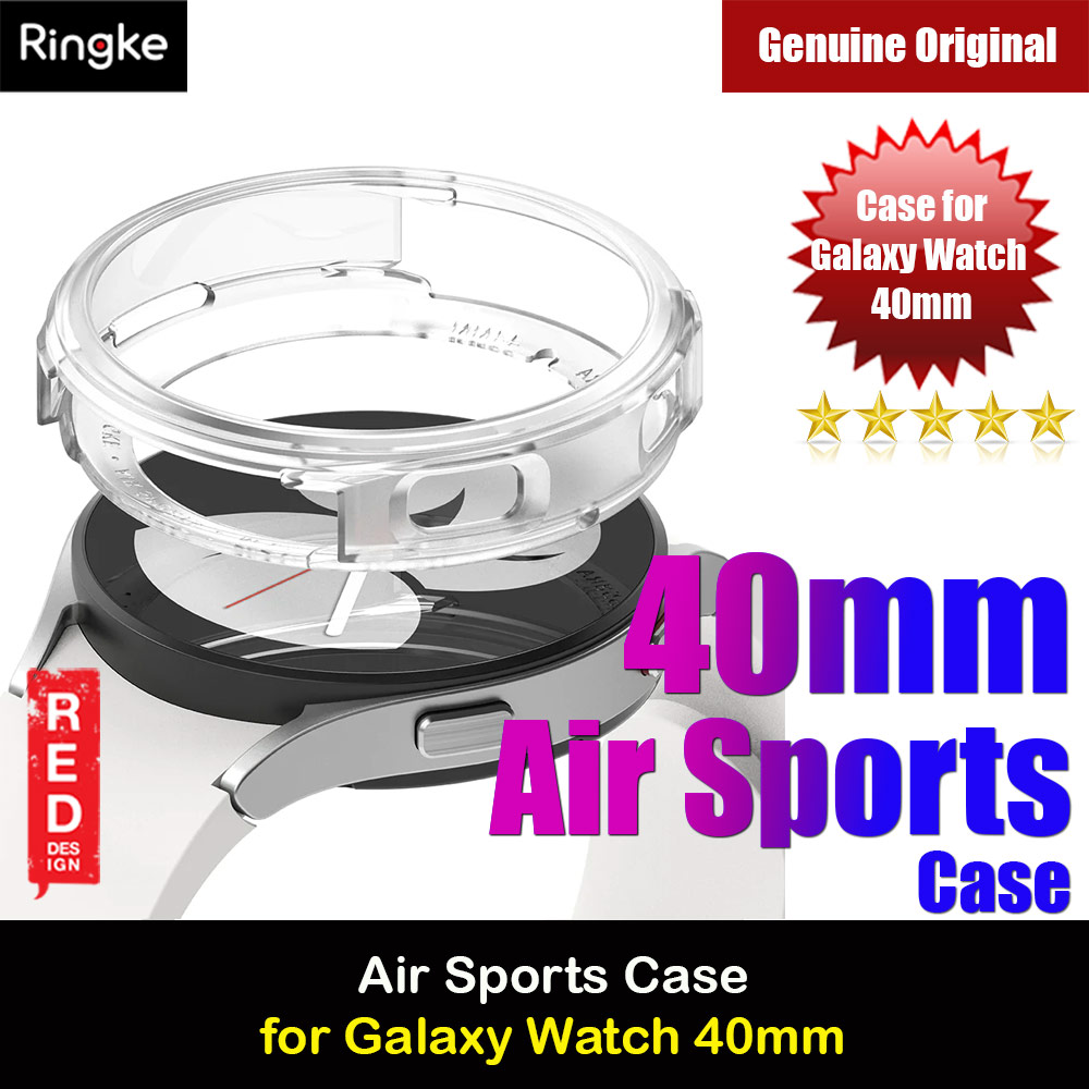 Picture of Ringke Air Sports Soft Bumper Case for Galaxy Watch 4 40mm Case (Matte Clear) Samsung Galaxy Watch 4 40mm- Samsung Galaxy Watch 4 40mm Cases, Samsung Galaxy Watch 4 40mm Covers, iPad Cases and a wide selection of Samsung Galaxy Watch 4 40mm Accessories in Malaysia, Sabah, Sarawak and Singapore 