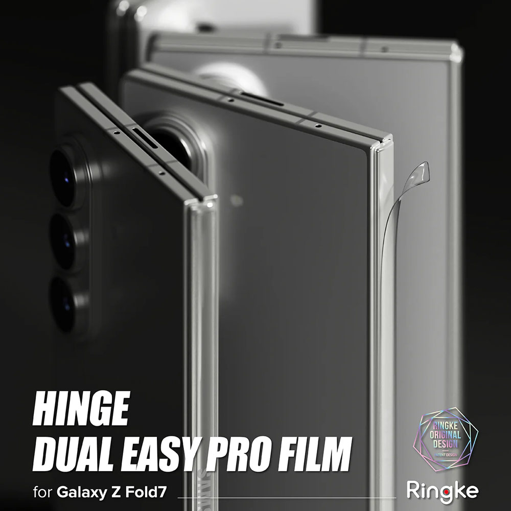 Picture of Samsung Galaxy Z Fold 7 | Ringke Hinge Dual Easy Pro Film for Samsung Galaxy Z Fold 7 (2 Pack)