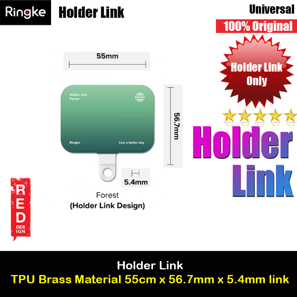 Picture of Ringke Holder Link TPU Card (FOREST) Red Design- Red Design Cases, Red Design Covers, iPad Cases and a wide selection of Red Design Accessories in Malaysia, Sabah, Sarawak and Singapore 